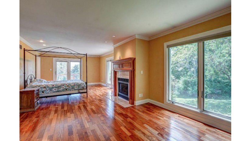 The master bedroom